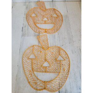 Halloween light orange pumpkin dream catcher set Halloween prop